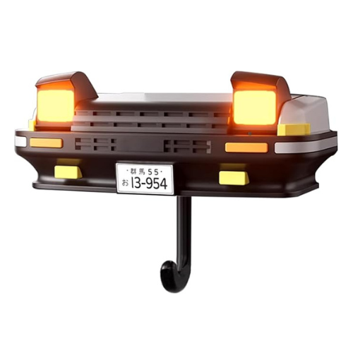 Portallaves de Pared Coche JDM con Luz AE86